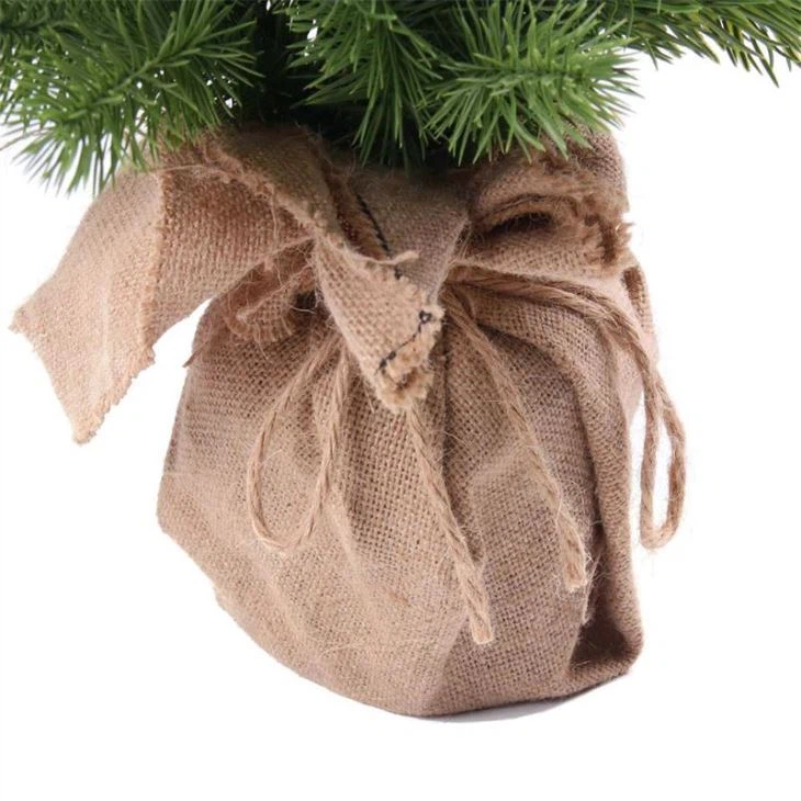 Small Bonsai Plant Mini Potted Artificial Grass