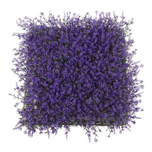 Boxwood artifiċjali tal-Panp Purple Wall Boxwood Hedge