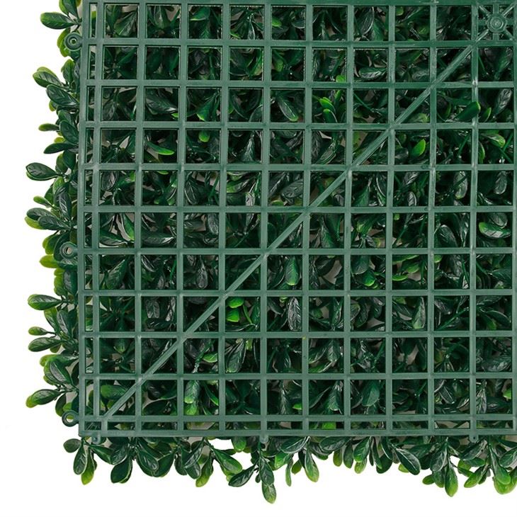 Artificial Boxwood Wall Milan Grass Panel Plant Green